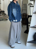 Multi-Tuck Nylon Balloon Pants