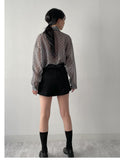 Dot See-Through Loose-Fit Shirt