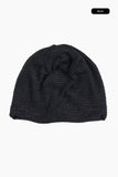 Hairy stripe over beanie