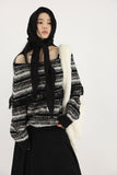 End-knee flared skirt