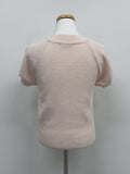 [50% wool] Mock neck raglan half knit