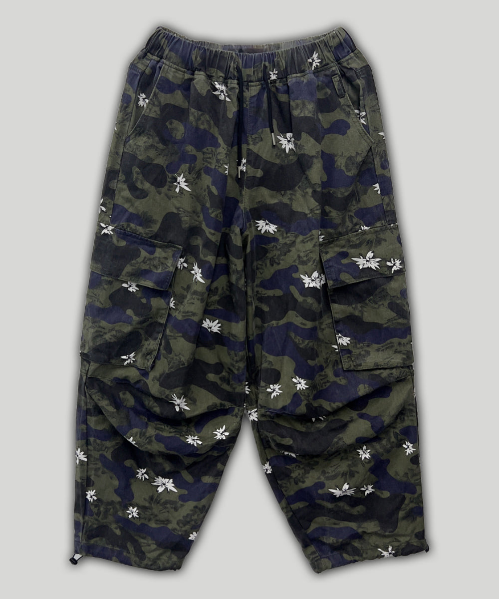 【KOOLOSET】Flower Camo Cargo Bermuda Pants KOOLOSET (クロゼット) - フラワーカモカーゴパンツ / Flower