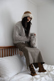 Fluffy fur cardigan