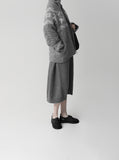 Nordic Knit Zip-up Jacket