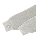 Here washing hood knit zip-up