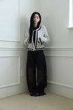 Devil Wide Pin-Tuck Denim