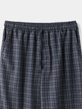 Window check pajama pants