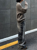 Castle Embossed Square Knit