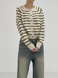 Raglan Stripe Cardigan