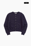 Ciel round button-up cardigan