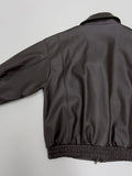 Timber Pocket Leather Overfit Blouson