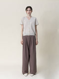 [Premium] Whole Garment Room Short Sleeve Cardigan