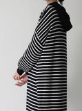 Ever Stripe Hood One Piece