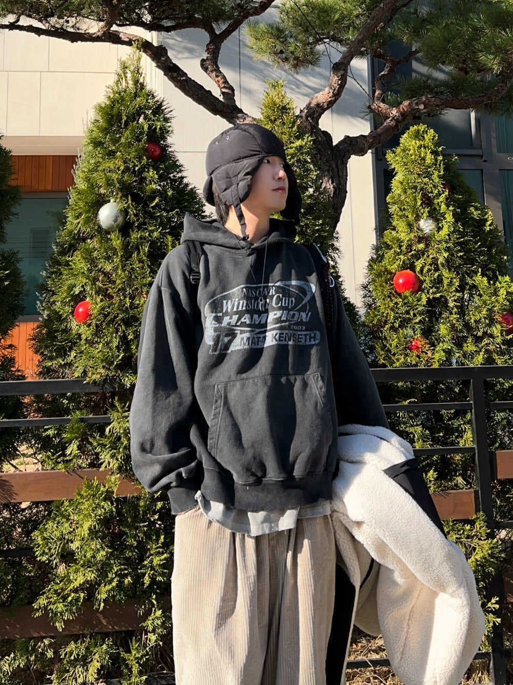 【KOOLOSET】Vintage Winston Brushed Hood KOOLOSET (クロゼット) - ヴィンテージウィンストンブラッシュ