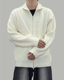 Lael Zip-Up Collar Cardigan