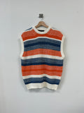 Fresh Stripe Knit Vest
