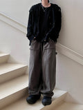 Vlet damage knit cardigan