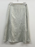 Dot Crease Mermaid Midi Skirt