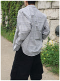 Kibe Seersucker Check Shirt