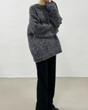 Teddy Brush Overfit Knit