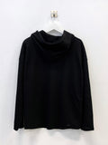 Noddy hood button cardigan
