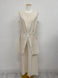 Raschel Nylon Wrap Wide Pants