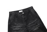 Smash Crack Wide Denim