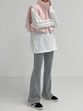 Turtleneck Overfit Brushed Sweatshirt