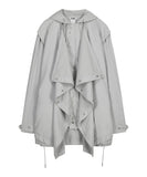 Draped Field Parka