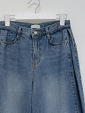 606 Balloon Wrinkle Wide Denim Pants