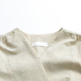 Brady Seersucker Wrap One Piece
