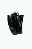 glossy bucket bag