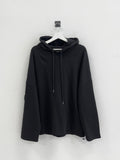 Sweat Boxy String Hoodie