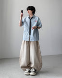 Cobble Washing Balloon Denim