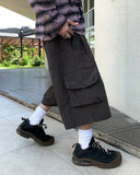 Quantum Nylon Cargo Bermuda Pants