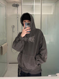 Vintage Pigment Flame Hoodie
