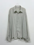 Mute Wrinkle Over Fit Shirt