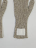 [INC MADE] Fingerhole wool knit gloves