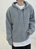Two Button Warmer Hood Knit