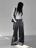 Gradient Flare Wide Denim