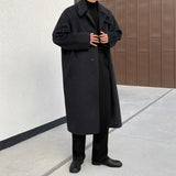 Dion brushed semi-wide slacks