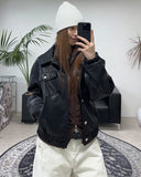 Esther Leather Blouson