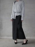 Raton Alpaca Mohair Knit Sweatshirt