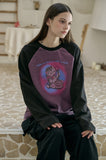 Cherry Fork Raglan Pigment Long Sleeve
