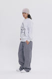 SILVER KEY-RING LOGO CREWNECK