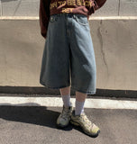 Pallid Pocket Denim Bermuda Pants