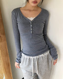 Ethan Stripe Warmer Long Sleeve T-Shirt