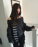 Dana Stripe Simple Muffler
