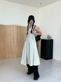 Nate String Layered Sleeveless Long One Piece