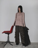 Rippon Frill Tiered Strap Round Long Sleeve T-Shirt